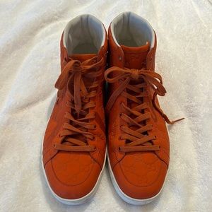 Gucci Sneakers Size 11 US  Orange